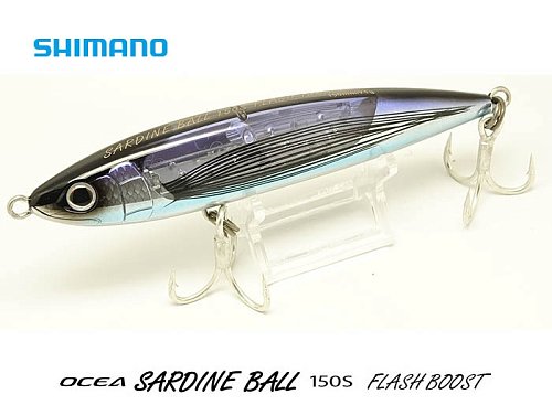 Shimano Sardine Ball Flashboost 150S - инновационный stickbait, привлекающий рыбу даже издалека Фото №1